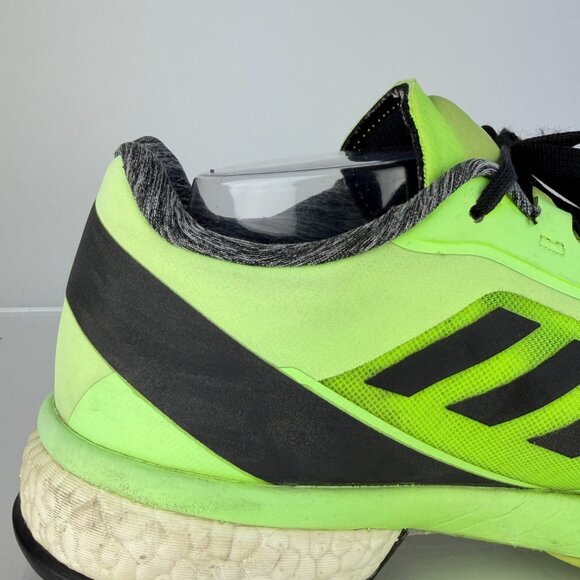 Adidas by Stella McCartney Stella Court Tennis Shoes Signal Neon Green Boost10.5 - Picture 6 of 11